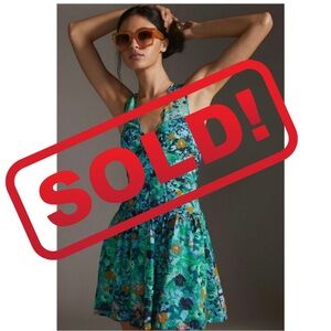 Brand New Anthropologie Corset Mini Dress